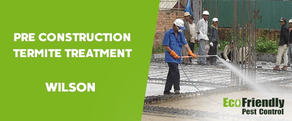 Pre Construction Termite Treatment  Wilson 
