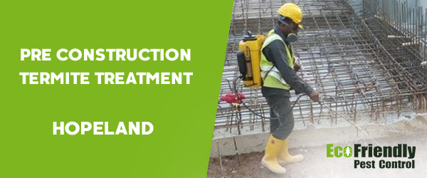 Pre Construction Termite Treatment  Hopeland 