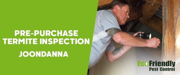 Pre-purchase Termite Inspection  Joondanna